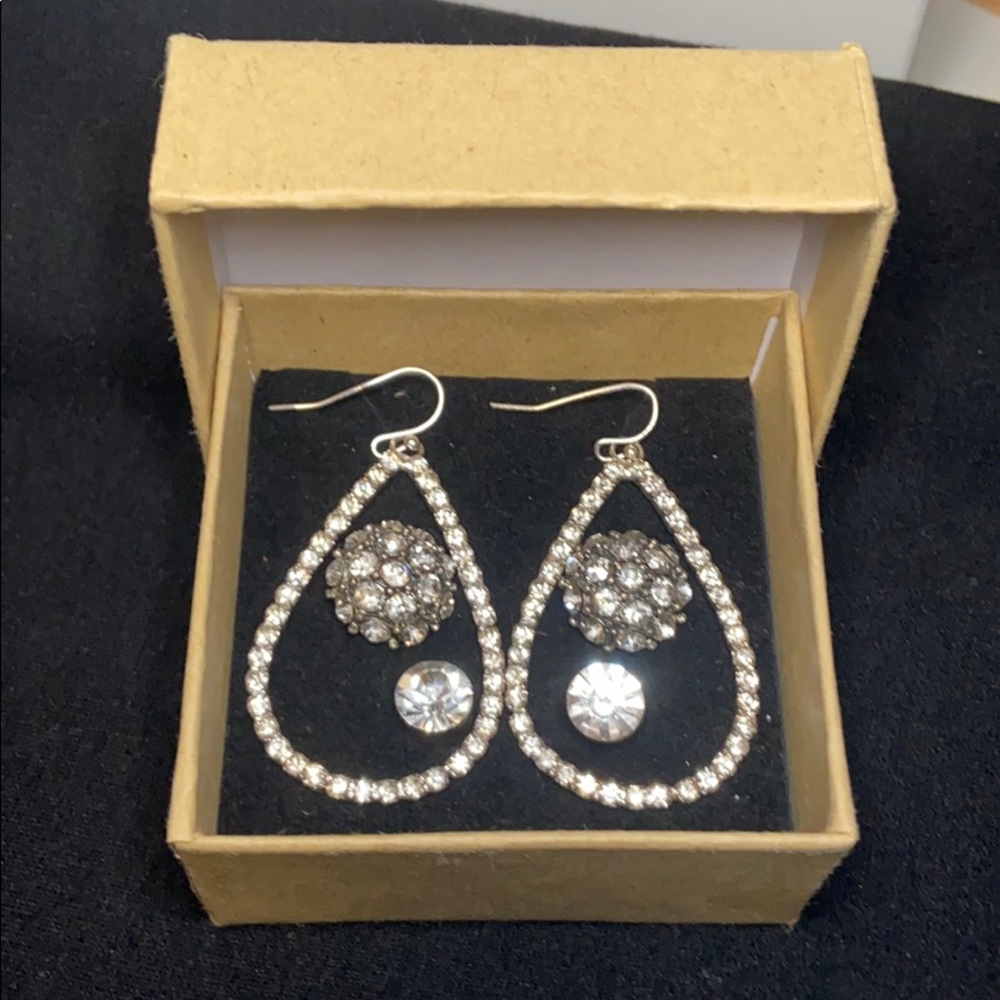 DEB Fashion Diamond Gemstone Earrings (Set of 3)
